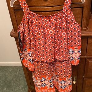 Girls size large one piece